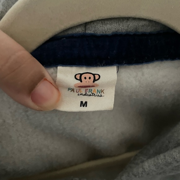 Paul Frank hoodie size med color gray 🤗 - Picture 2 of 3